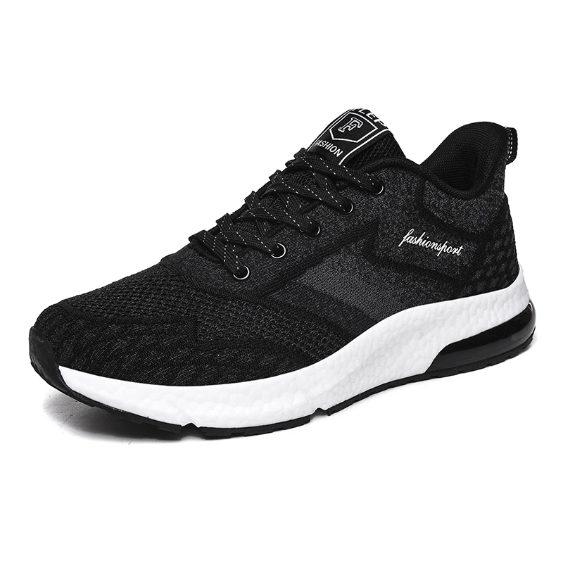 New Casual Fly-Knitted Footwear Sneakers Running Sports Shoes for Men