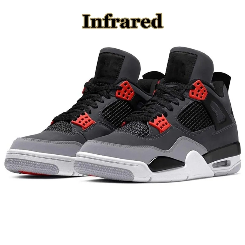 Hot Sale 4s Jumpman 4 Basketball Shoes with Box for Men and Women Sports Shoes Sneakers Branded Fashion Replica Online Store Cool