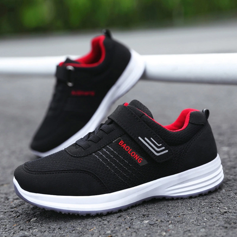 New Soft-Soled Breathable Fly-Woven Mesh Casual Sports Shoes for Women