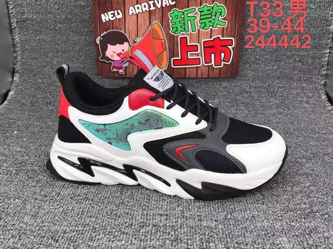 New Design Sole Upset Fashion Elastic Different Colors Men Rinning Sports Athletic Shoes