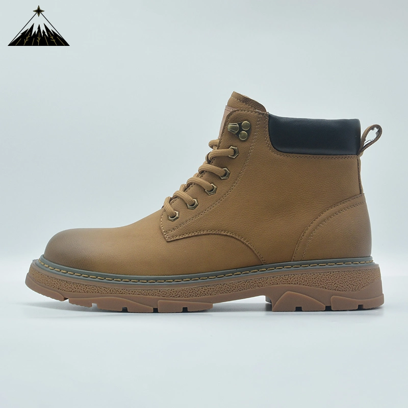 Genuine Leather Light Weight Fashion Casual-Shoes for Man Air Mesh Outdoor Breathable Comfort