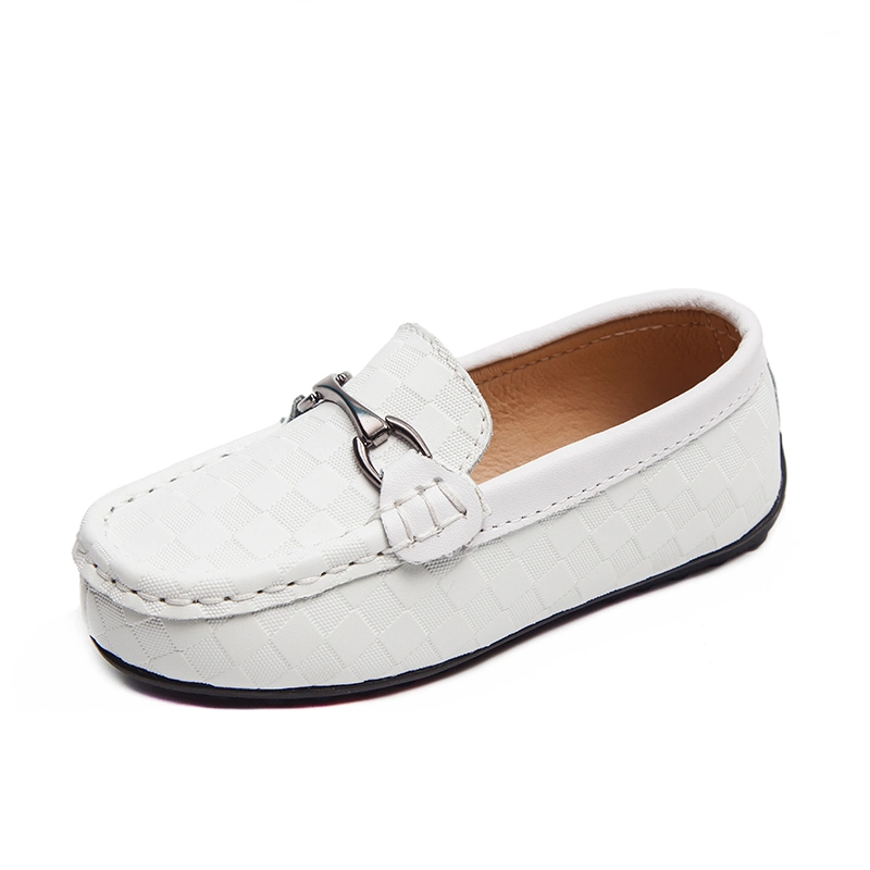 High Quality Wholesale Hot Sale Genuine Leather Boys Shoes Kids Loafer