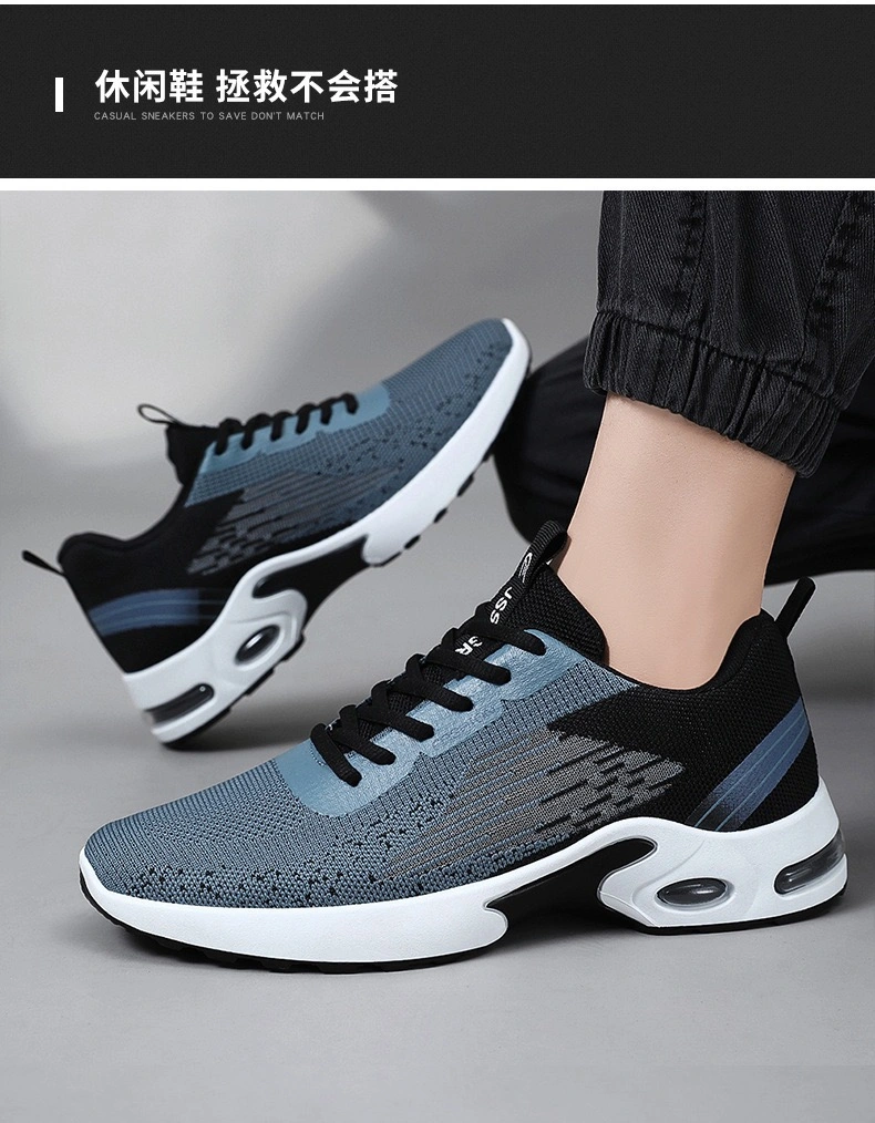 Wholesale Mens Footwear Sport Man Shoes Fashion Tennis Running Sneakers Shoes for Men Athletic-Sports-Shoes Casual Youth Jogging Comfort Breathable Leisure Shoe