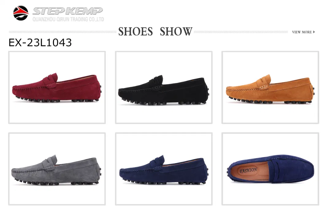 Mens Casual Loafers Comfort Walking Shoes for Male Business Work Office Dress Ex-23L1043