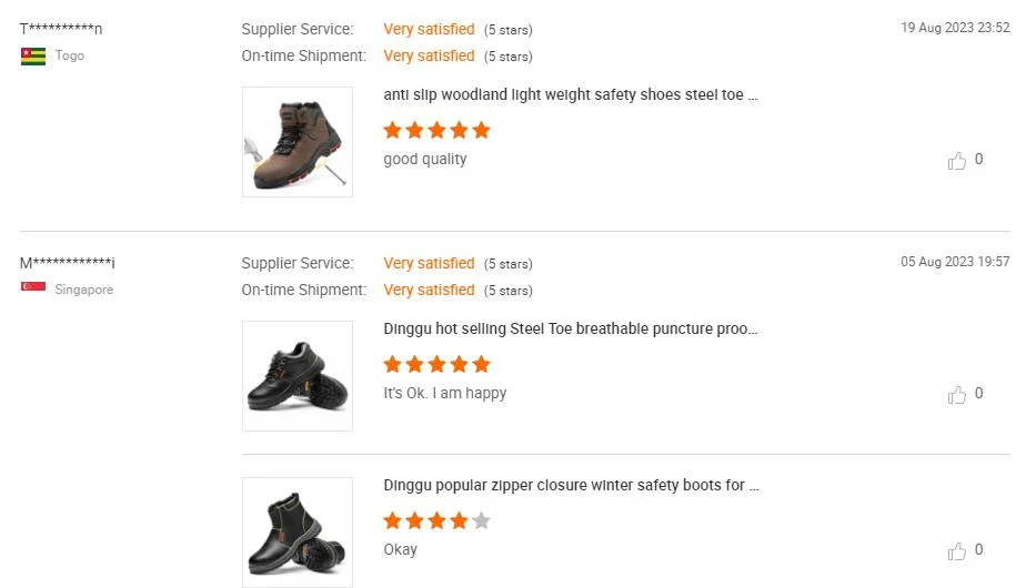 Hot Selling Safety Boots Industrial Breathable Cheap Non-Woven Fabric Anti Puncture Construction Steel Toe Heel Absorbent Safety Shoes