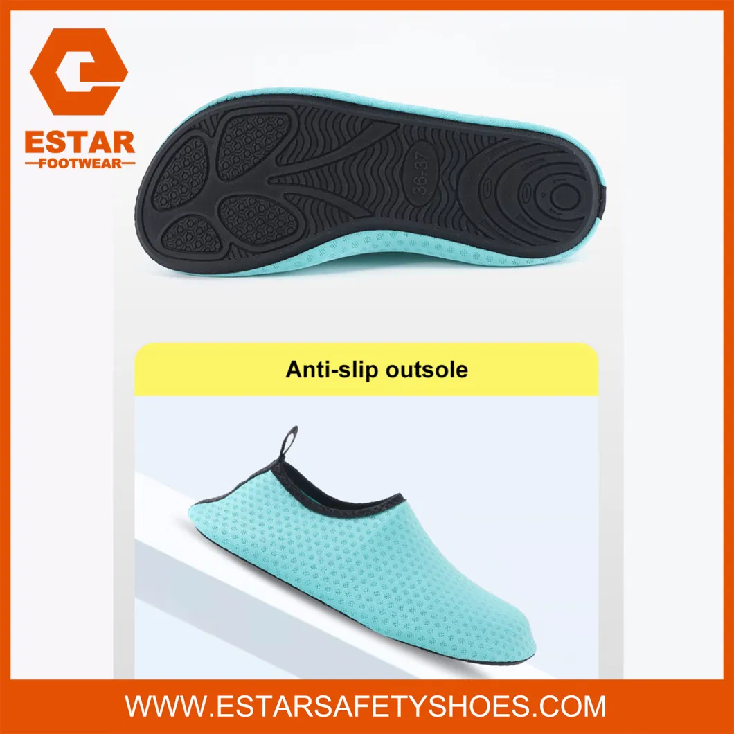 Slip-on Barefoot Aqua Sock Shoes for Beach Walking Swim Pool Surfing Sport