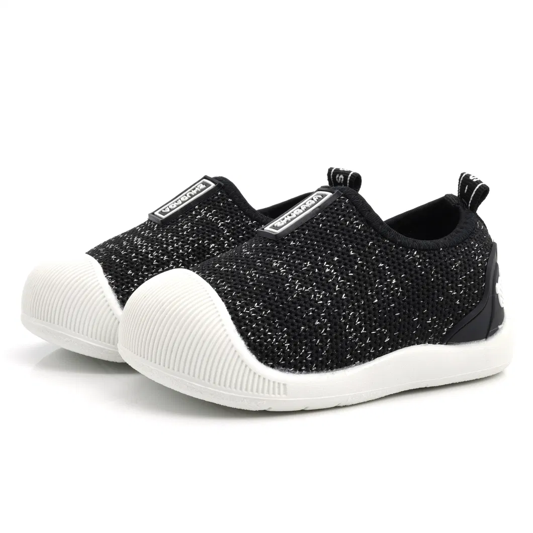 Outdoor Children Boys Casual Sneaker Running Sport Shoes Slip on Fly Knitting Soft Shoes