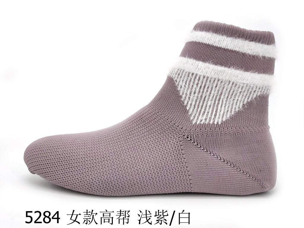 Long Socks Knitted Shoe Upper Lady Sport Shoes