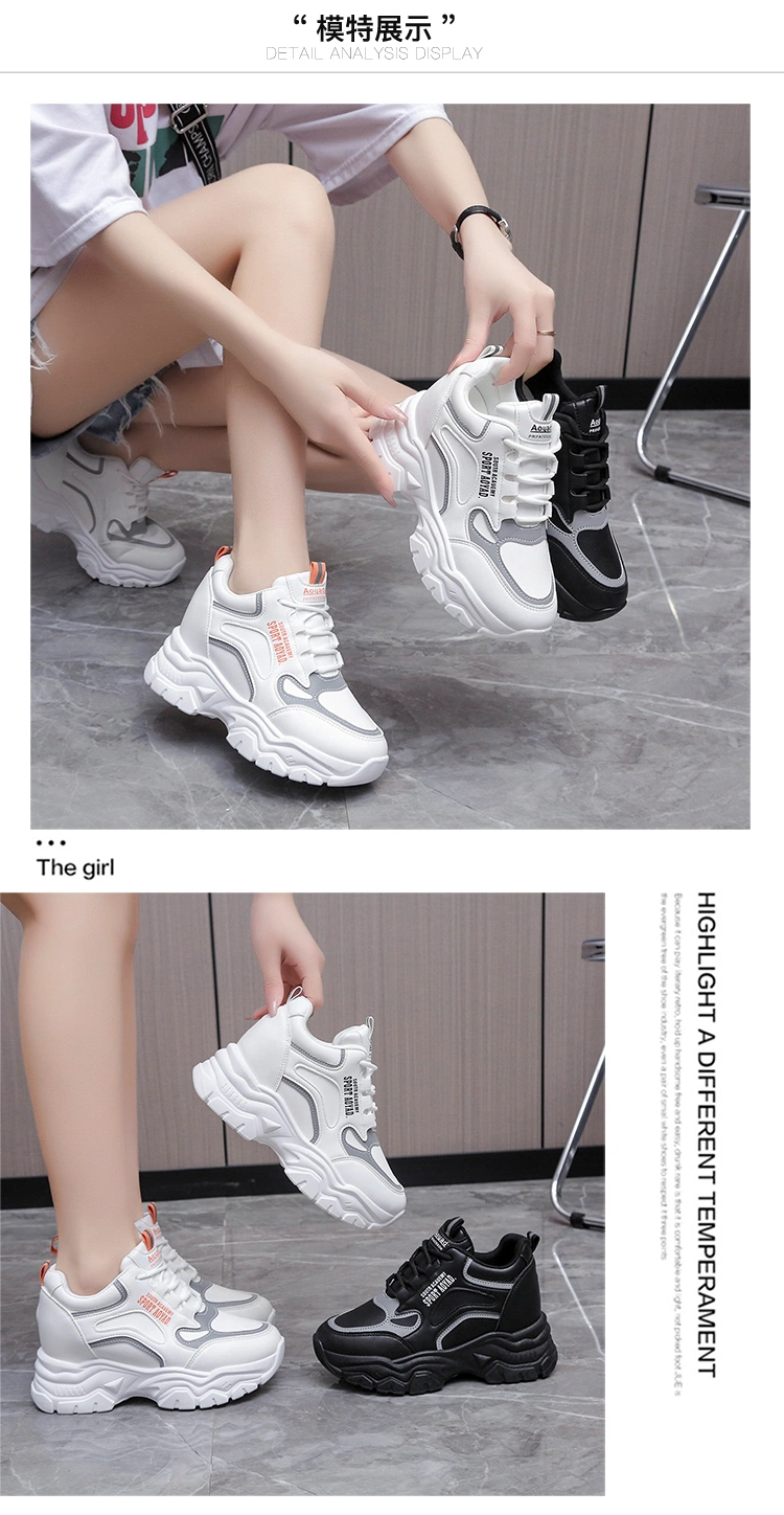 Zonxan Sneaker off Model White Casual Shoes Woman Fashion Trainer Outdoor Thick Bottom Sneaker Running Sneakers Outfit High Quality Walking Footwears Mens Shoe