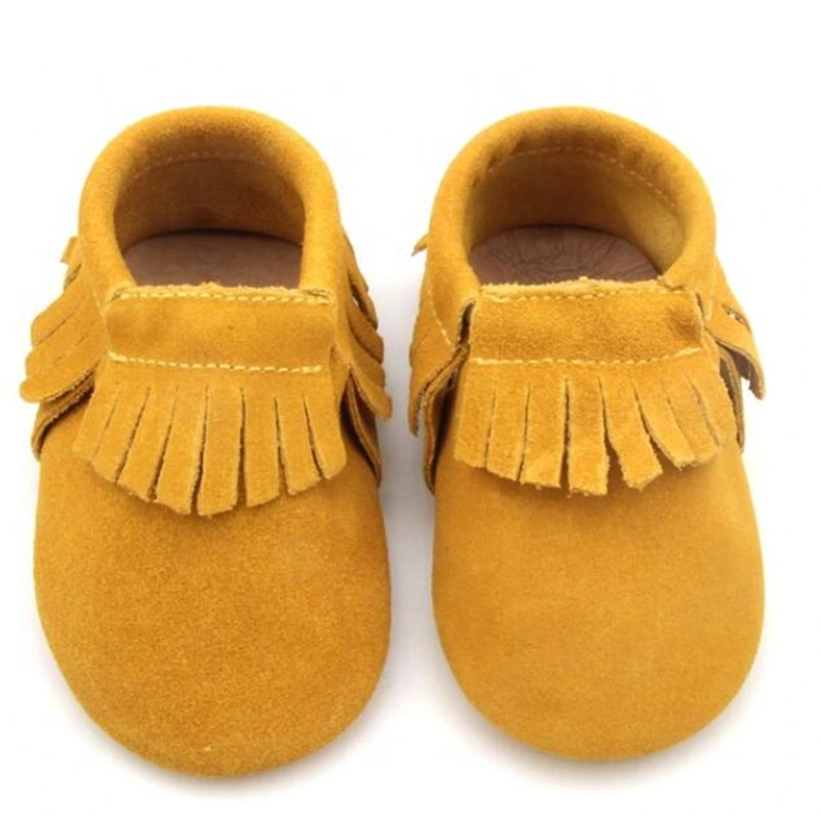 First Walking Slippers Cute Genuine Leather in Bulk Baby Moccasins