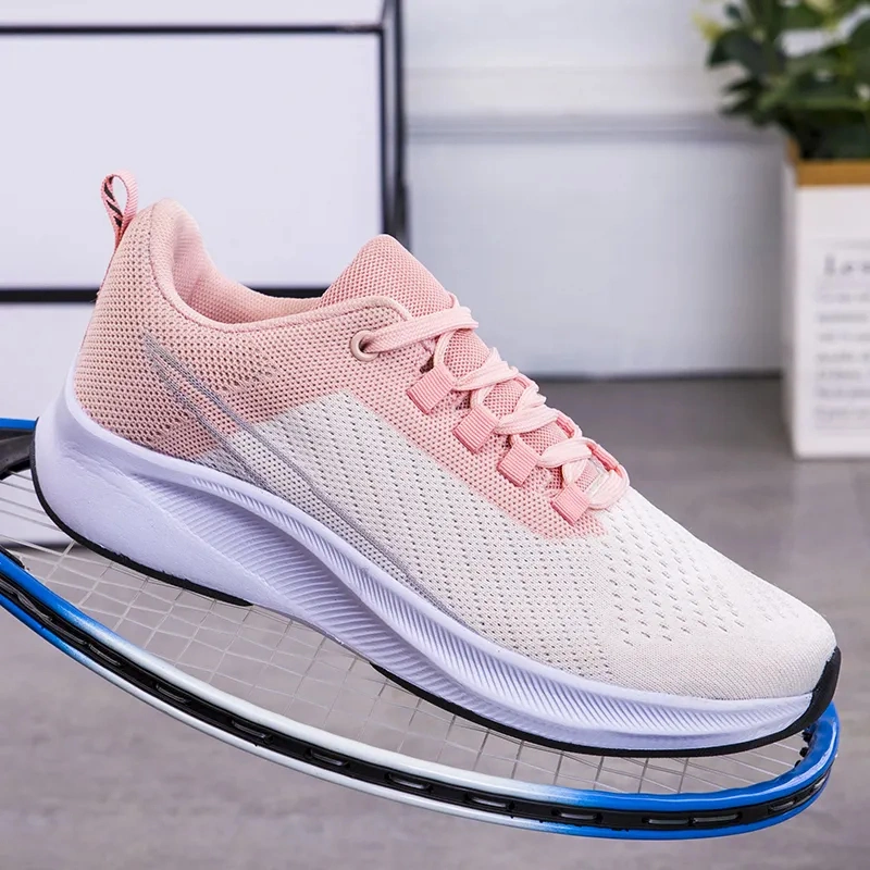 Adit New Style Ladies Knitted Sports Walking Style Shoes