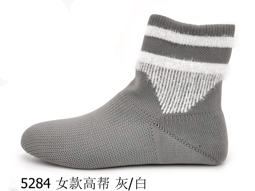 Long Socks Knitted Shoe Upper Lady Sport Shoes