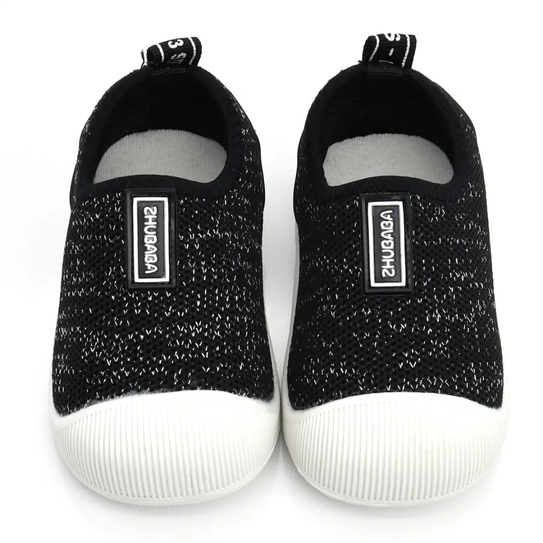 Outdoor Children Boys Casual Sneaker Running Sport Shoes Slip on Fly Knitting Soft Shoes