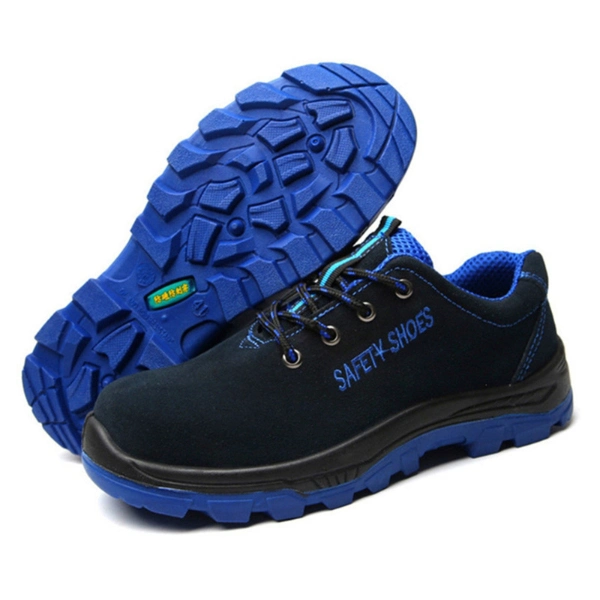 Unisex Sporty Puncture Resistant Safety Shoes Protection Shoes with Embroidery Logo