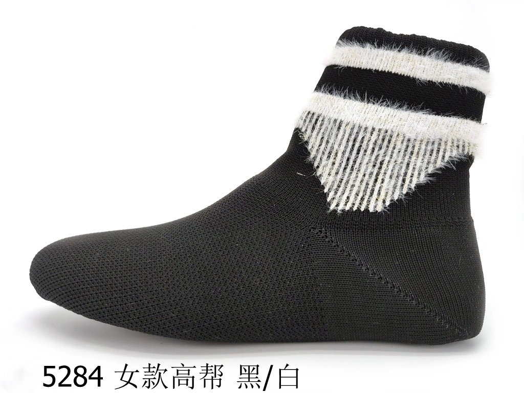 Long Socks Knitted Shoe Upper Lady Sport Shoes