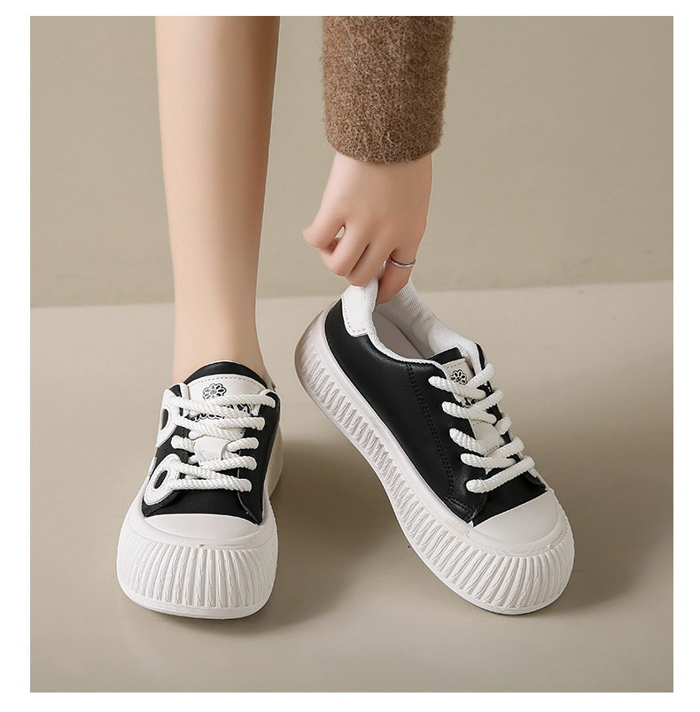 Comfortable Interior, Sporty and Fashionable Women&rsquor; S Versatile White Shoes