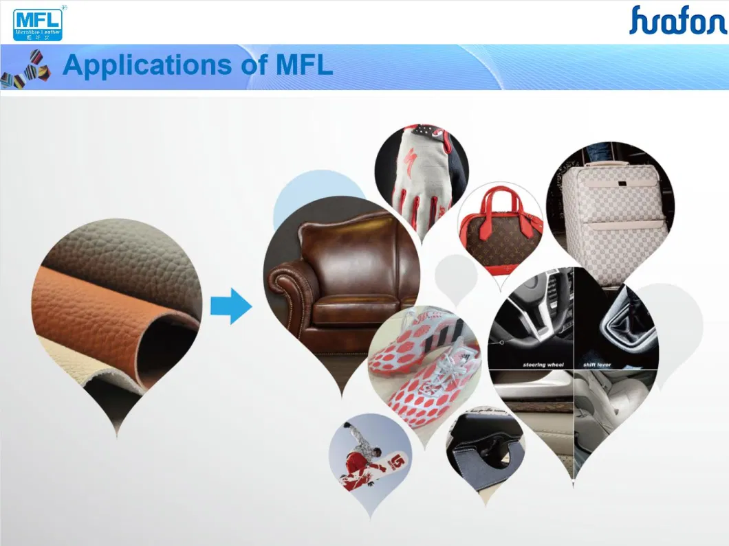 Huafon Microfiber PU Material for Shoes Fabric to Make Shoes