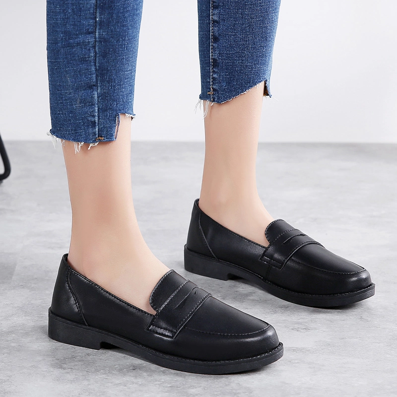 2024 Factory Outstanding Luxury Comfort Fashion Casual Dress Women Shoes Leisure Slip on Platform Loafers Lady Woman Shoe Female Office Footwear