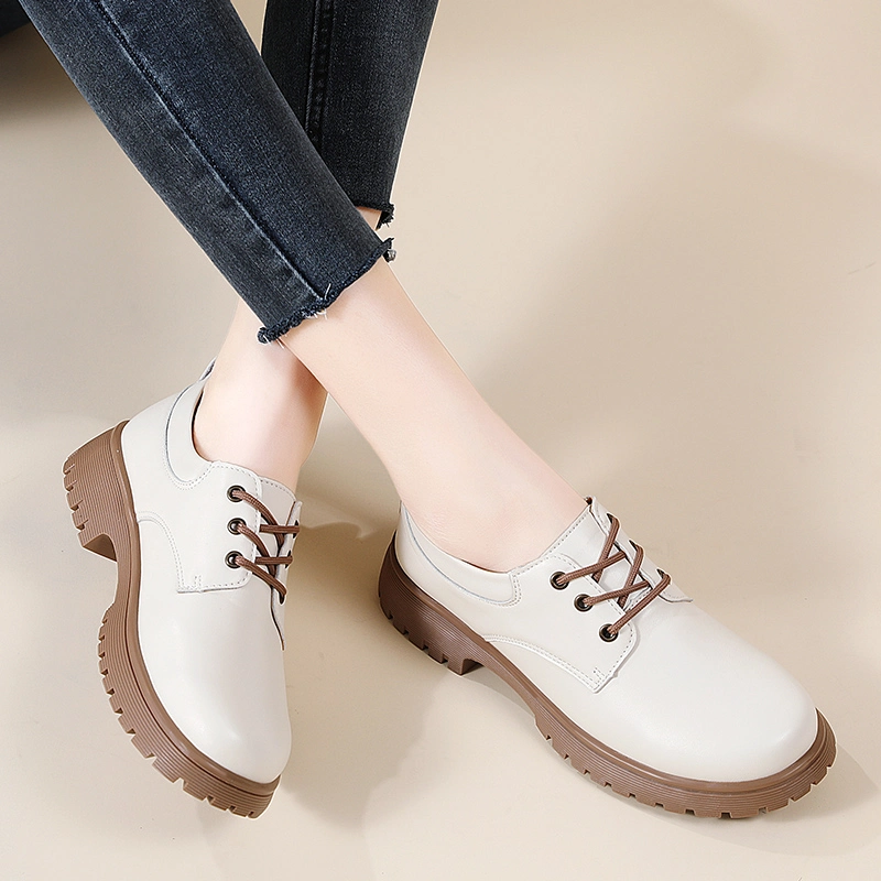 Fashion Designer Ladies Dress Shoes for Womens Shoes Formal Platform Leisure Working Shoes Luxury Lady Shoes Comfort Casual Shoes