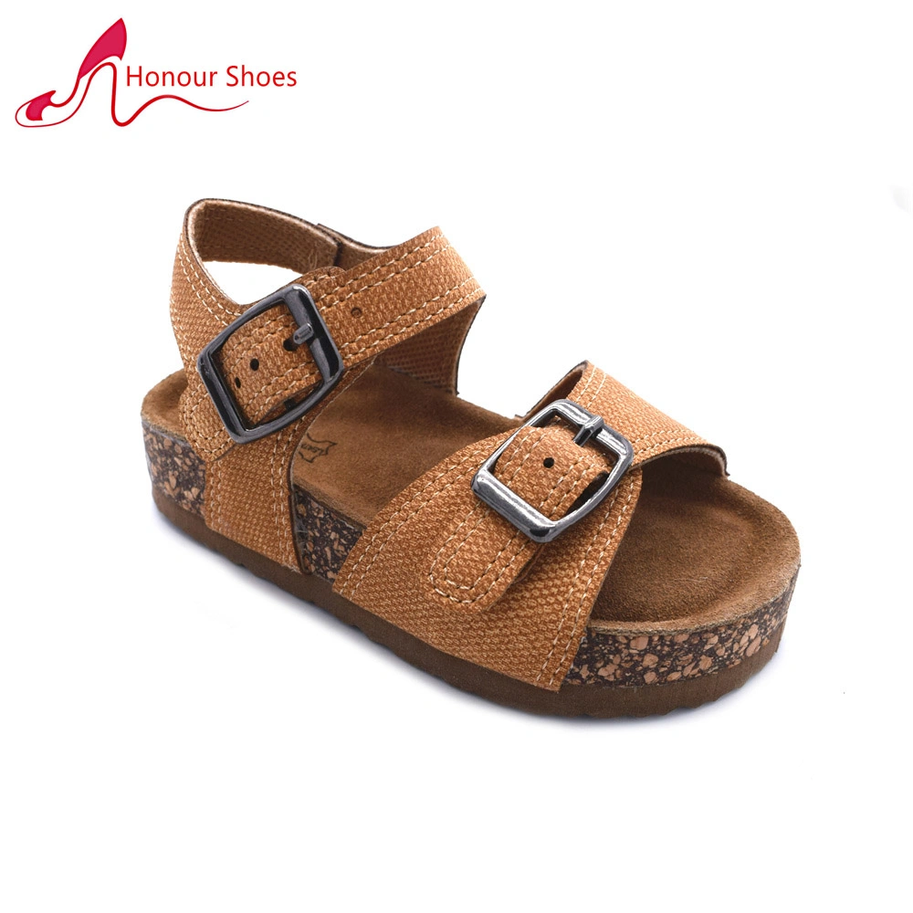 Non Slip Cork Beach Walking Shoes for Boys and Girls (3.5y-7y) Sandals