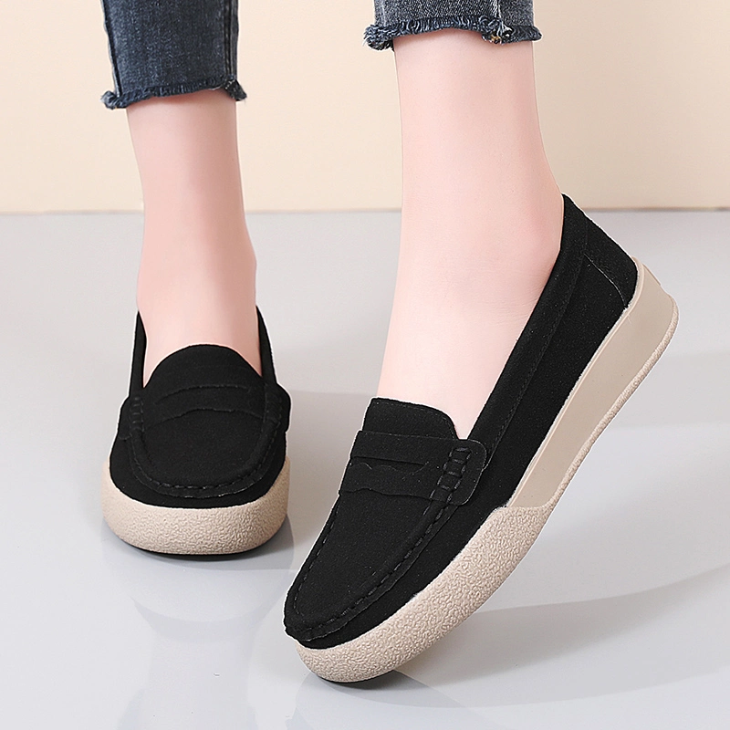 Dignified Cozy Casual Shoes Women Fashion Shoe Flats Platform Shoes Woman Dress Loafers