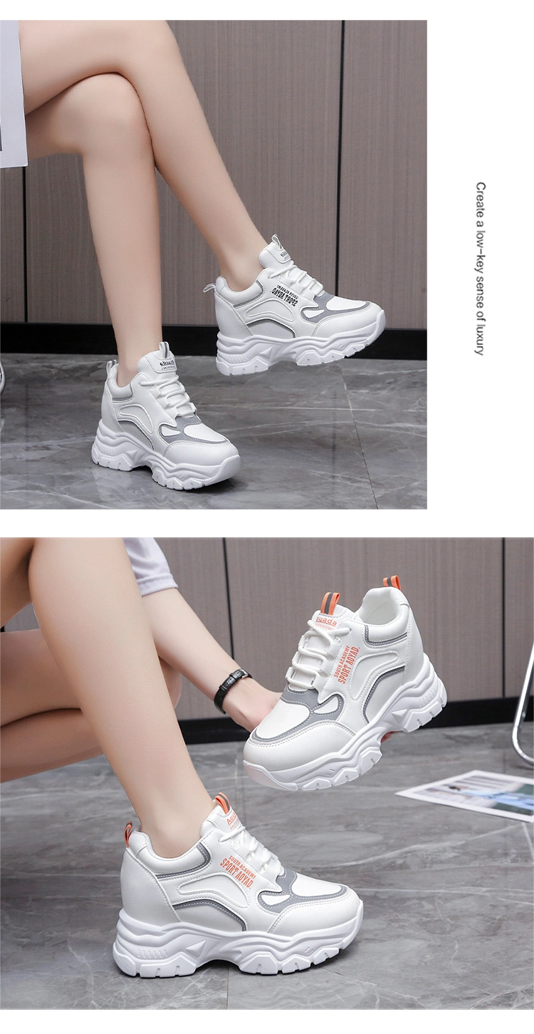 Zonxan Sneaker off Model White Casual Shoes Woman Fashion Trainer Outdoor Thick Bottom Sneaker Running Sneakers Outfit High Quality Walking Footwears Mens Shoe