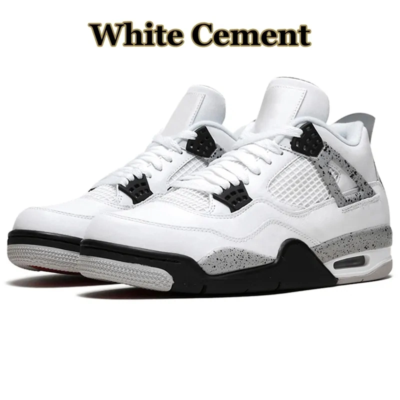 Hot Sale 4s Jumpman 4 Basketball Shoes with Box for Men and Women Sports Shoes Sneakers Branded Fashion Replica Online Store Cool