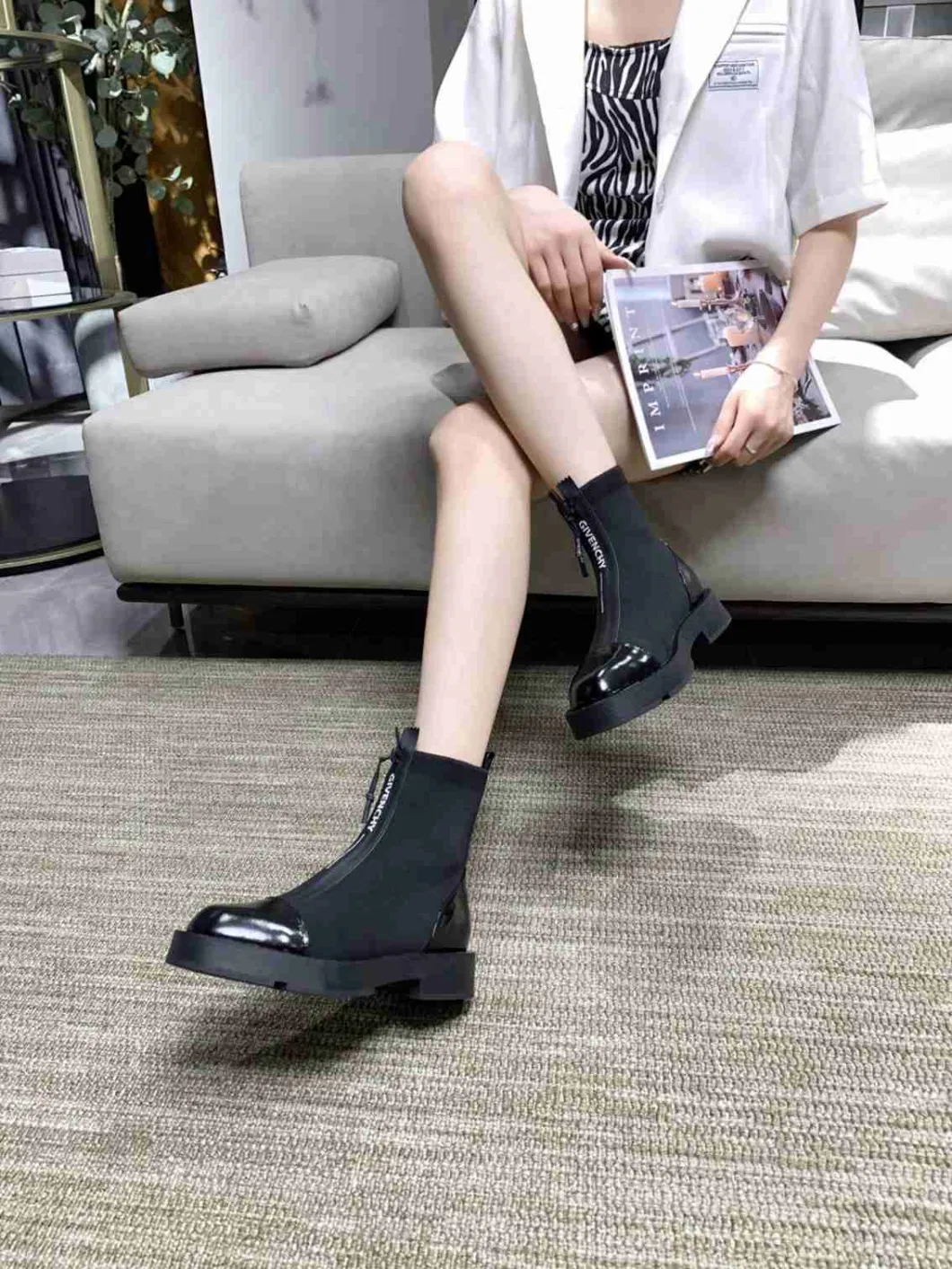 Stylish Women&prime;s Boots Original Replica Flats