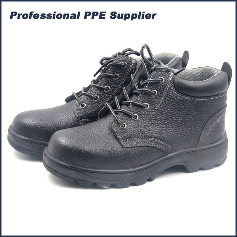 CE Certificate Low Cut Men&prime; S Genuine Split Leather ESD Steel Toe Hard Work Security Safety Shoe