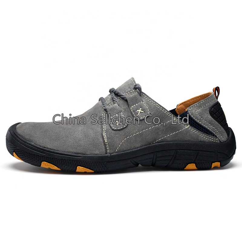 Suede Leather Hiking Shoes Outdoor Shoe Camping Walking Shoes