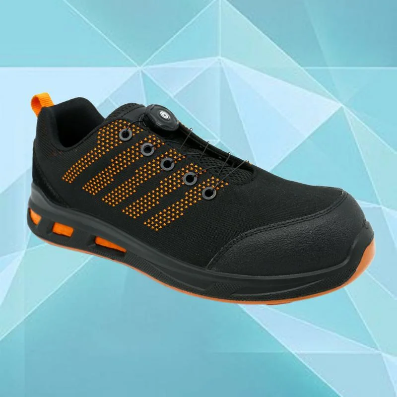 CE Verified Oil Slip Resistant PU Sole Composite Toe Puncture Proof Anti Static Lightweight Breathable Sporty Safety Shoes