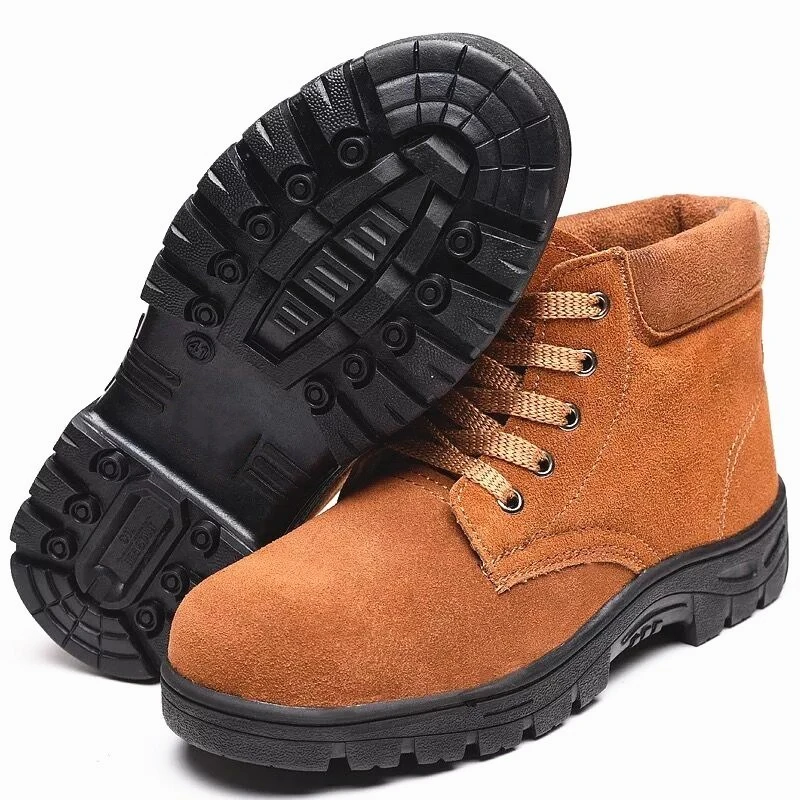 High Cut Steel Toe Resistance Work Sporty Safety Shoes Guangzhou