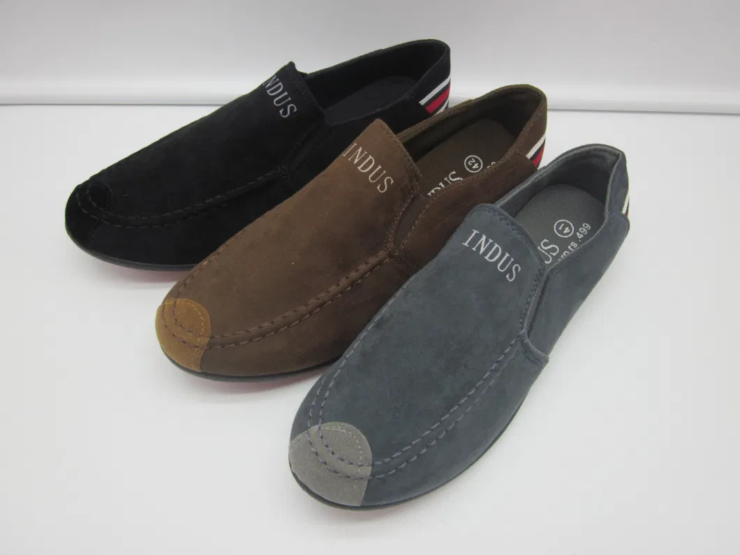 Low Price Suede Material Men Loafer Doug Shoes Lazy Shoes