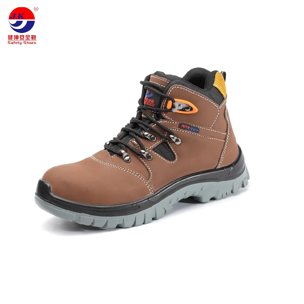 Comfortable Steel Toe Work Shoe for Wholesale with Crazy Horse Leather