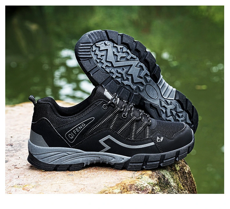 Cross-Border Large Size Hiking Shoes Summer New Mountain Cross-Country Hiking Shoes Couple Breathable Mesh Surface Outdoor Shoes