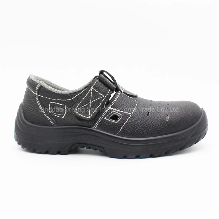 Genuine Leather PU Sole Safety Men Industrial Work Shoe