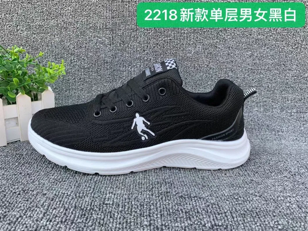 Wholesale Men Sports Casual Fashion Walking Climbing Gym Train Running School Footwear Latest Sneaker Leisure Comfort Breathale Flyknit Shoes for Male