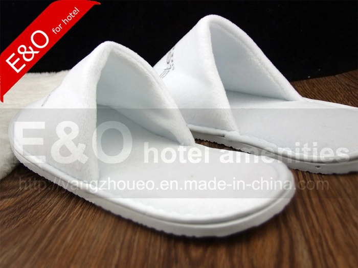 Disposable Velour Indoor Guestroom Guesthouse Hotel Slipper