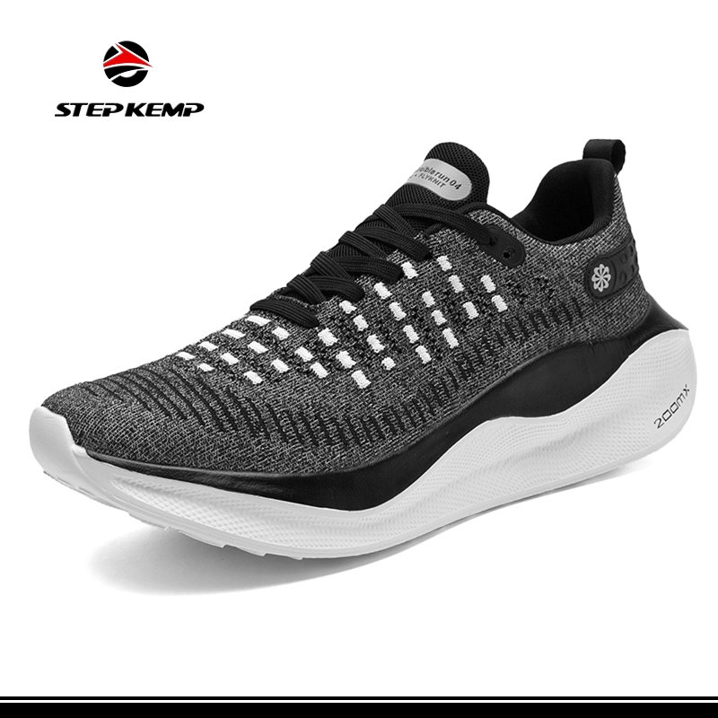 Walking Shoes for Men Wide Width Sneakers for Flat Feet Arch Fit Heel Pain Relief - Rebound Core 24r2050