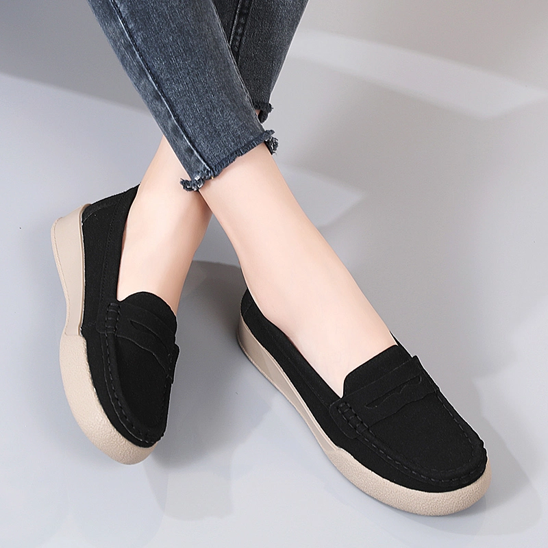 Dignified Cozy Casual Shoes Women Fashion Shoe Flats Platform Shoes Woman Dress Loafers