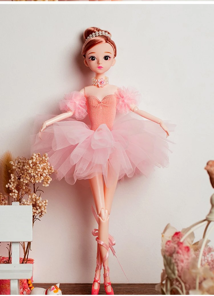 Hot Selling 30cm Cute Ballet Clothes for Doll Kids Toys