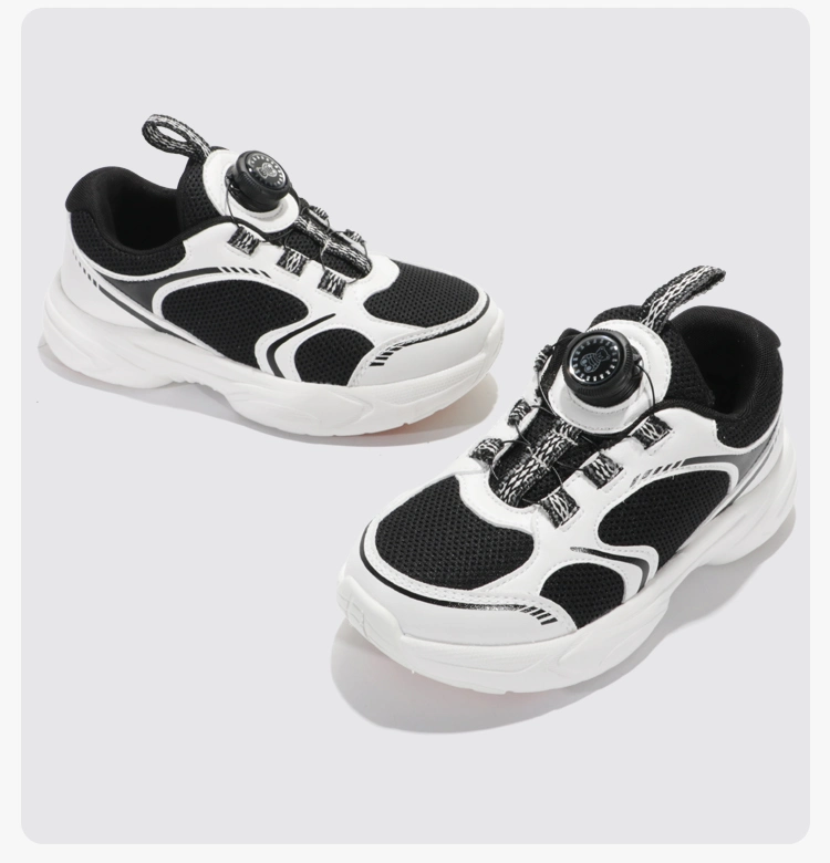 Unisex Children Panda Sports Shoes Simplicity Versatile School Kid Shoes