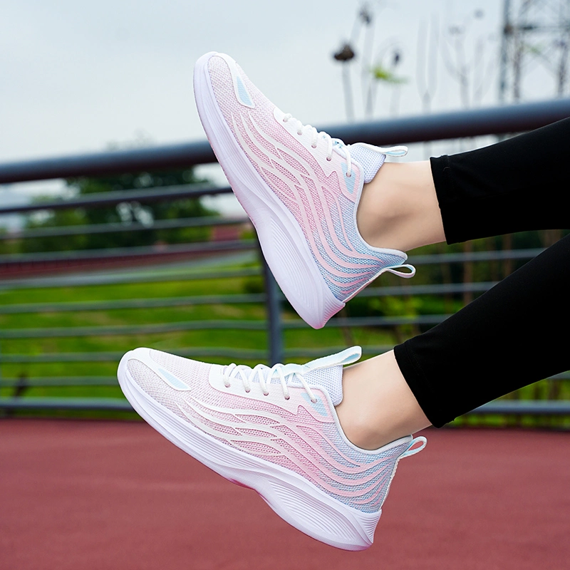 Factory Gym Sports Shoes Lady Running Footwear Women Jogging Athletic Shoes