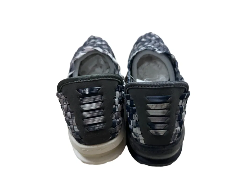 Flexible Travel Walking Casual Shoes Handmade Woven Shoes for Man