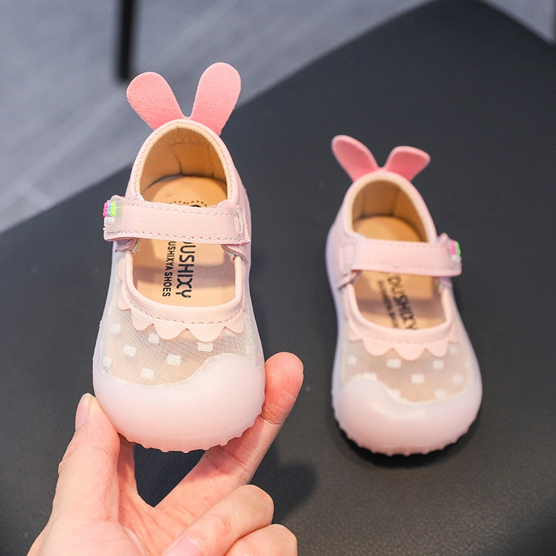 Cute Sandals Baby Girls Shoes 1 to 3 Years Old Baby Princess Soft Soled Breathable Walking Shoes