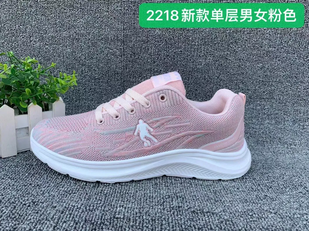 Wholesale Men Sports Casual Fashion Walking Climbing Gym Train Running School Footwear Latest Sneaker Leisure Comfort Breathale Flyknit Shoes for Male