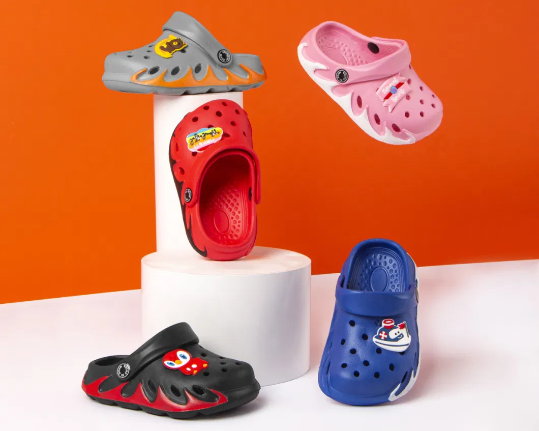 Cute 4-12 Years Unisex Anti Slipper EVA Kids Sandal Children&prime;s Casual Walking Slippers Shoes