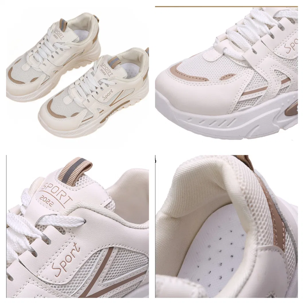 Light-Weight Breathable Lace up Sports Casual Shoes for Women