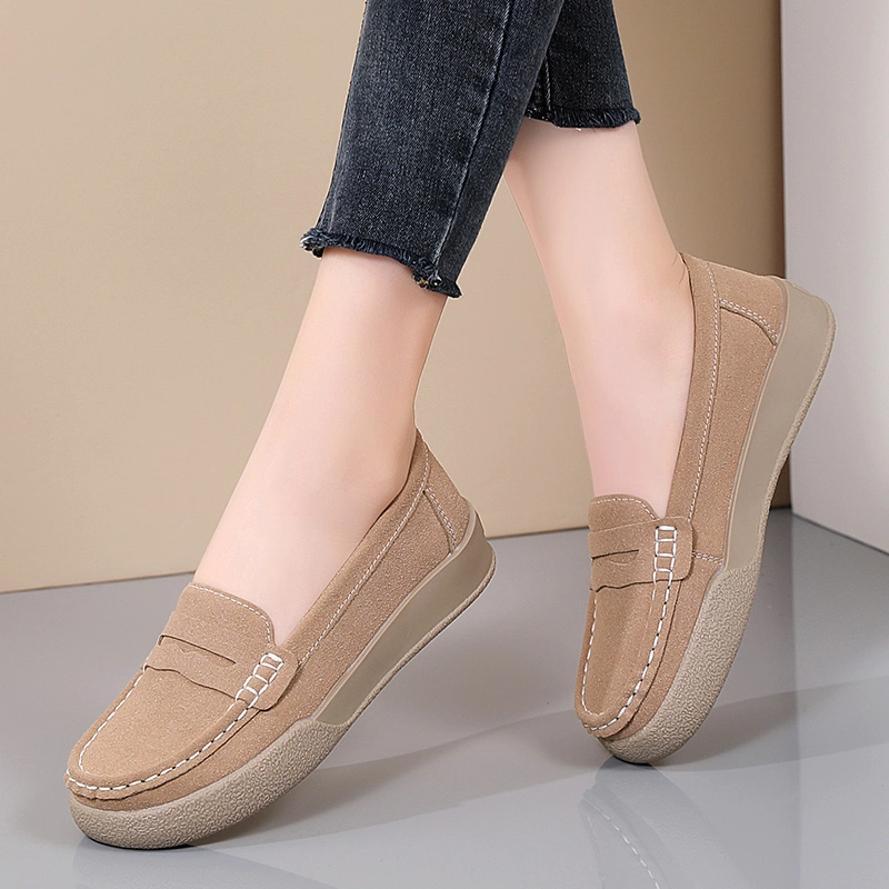 Dignified Cozy Casual Shoes Women Fashion Shoe Flats Platform Shoes Woman Dress Loafers