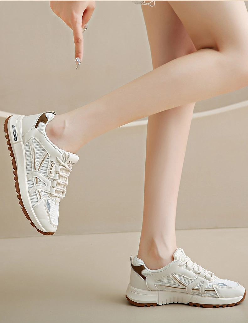 Korean Style Sports Shoes for Ladies Walking Style Shoes